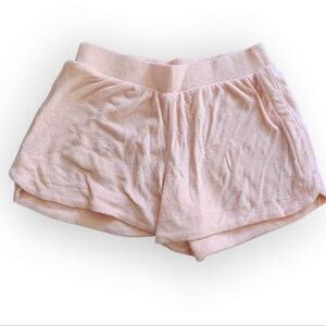 A New Day Women's Mid Rise Terry Cloth Pull On Shorts Blush
